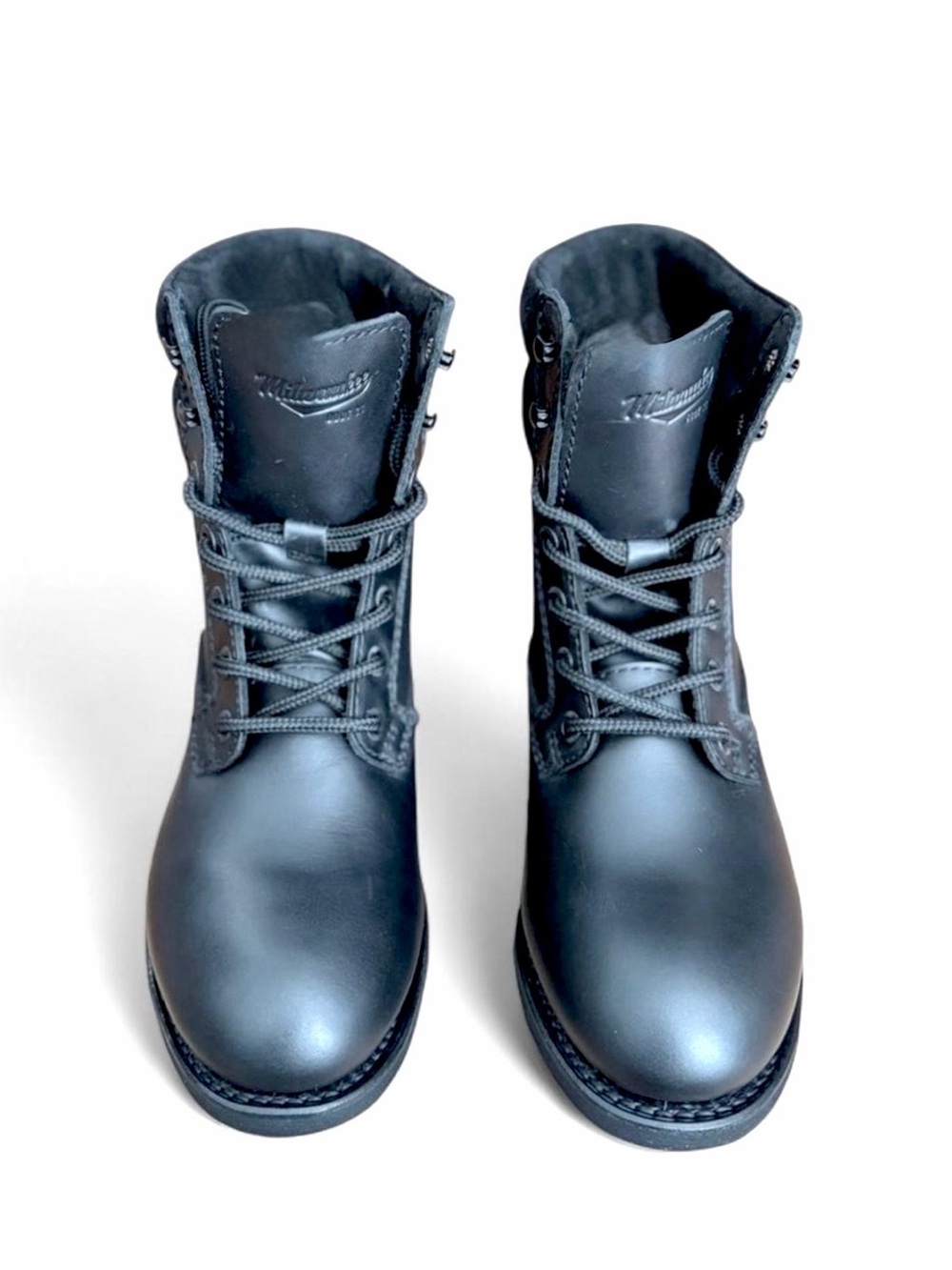 Milwaukee Boot Co. Farwell II Black Leather Boots Size US 10 Men’s (NEW)